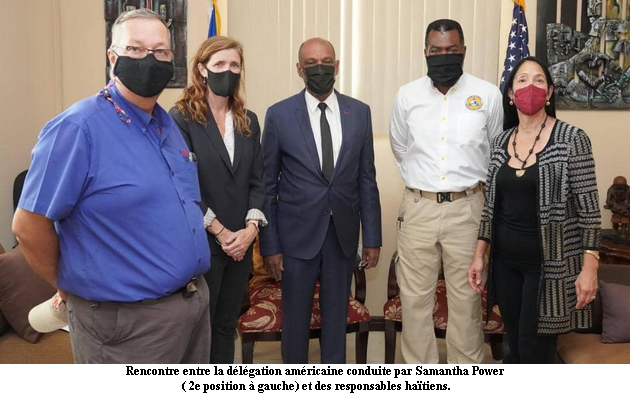 Visite en Haïti de la directrice générale de l’USAID